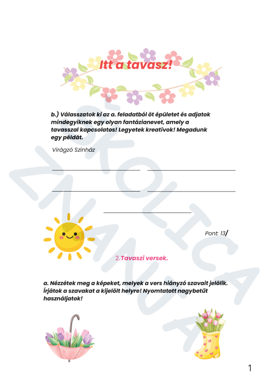 Itt a tavasz